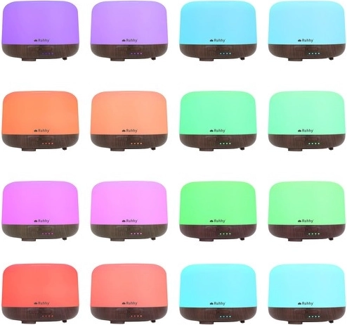 LED-natlys med 8 farver