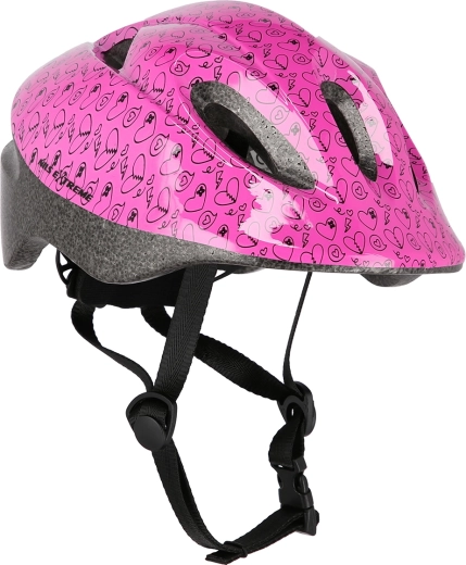 Cykelhjelm NILS Extreme MTW05 – lyserød – XS (48-52)