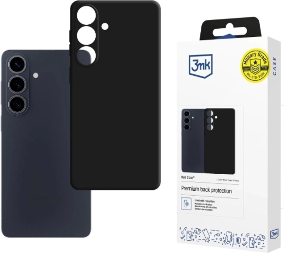 Mat etui til Samsung Galaxy S26+ sort