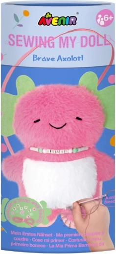 Avenir sy din egen plysbamse – Axolotl