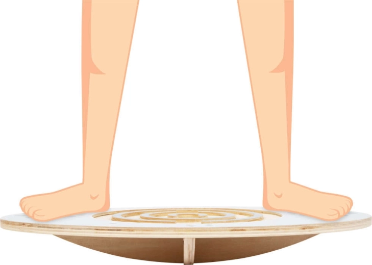 Vuggende base for stabilitet og core