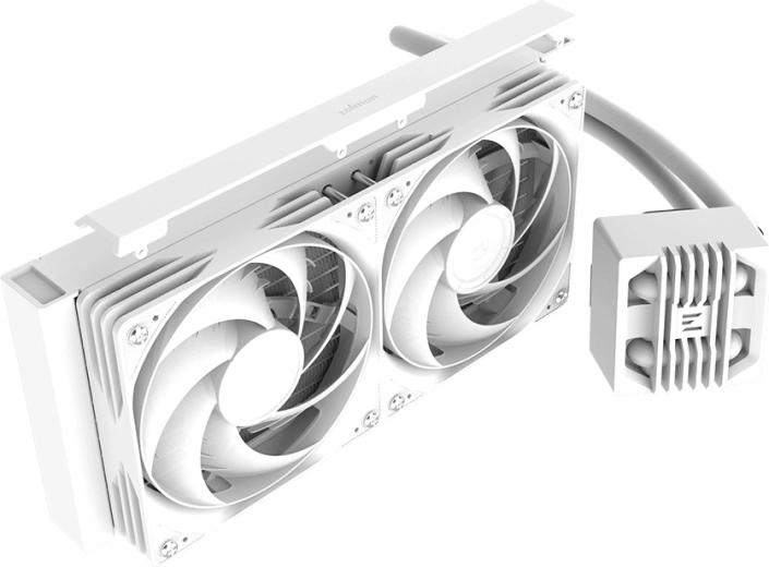 Hvidt AIO-design til et rent build