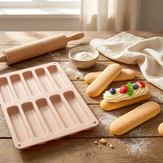 Non-stick og fleksibel silikone