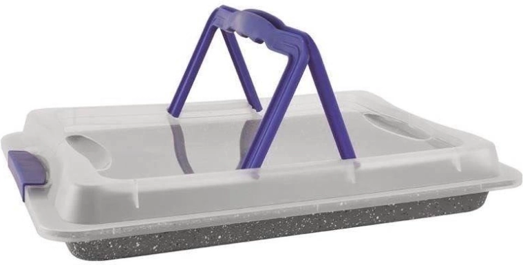 Sikker transport takket være låg med håndtag