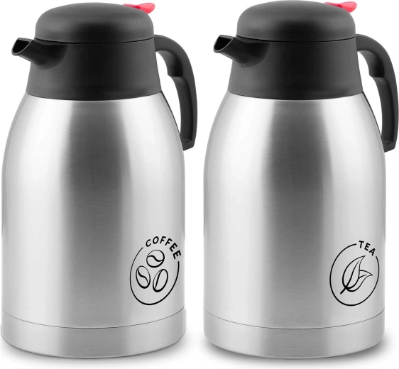 Dobbelt kapacitet – kaffe og te altid ved hånden