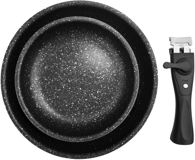 Aftageligt håndtag for maksimal plads