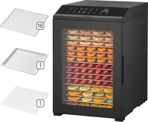 Fødevaretørrer Sencor SFD 8300BK