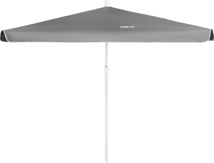 Rektangulær parasol NILS Camp NC7826 200 × 125 cm