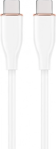 Hvid USB-C til USB-C kabel 1,5 m