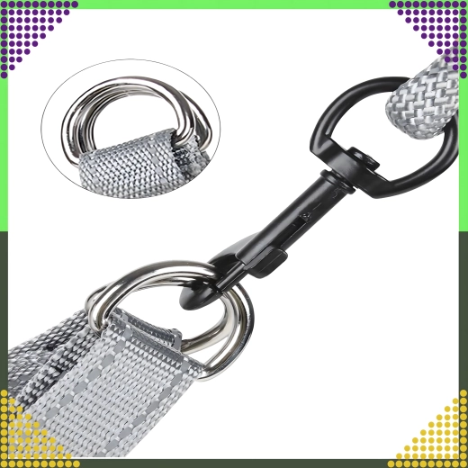 Sikker fastgørelse med dobbelte D-ringe