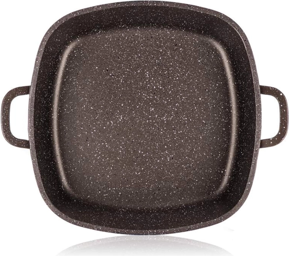 Dobbeltlags nonstick-belægning med marmorstruktur