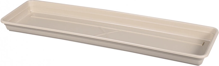 Underfad til altankasse Lobelia Modern 60 cm lysebrun