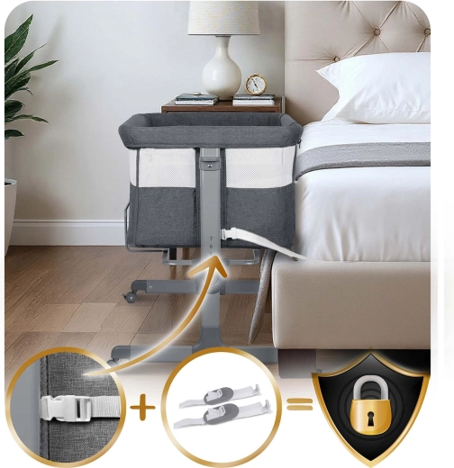 Sikker tilkobling til forældrenes seng