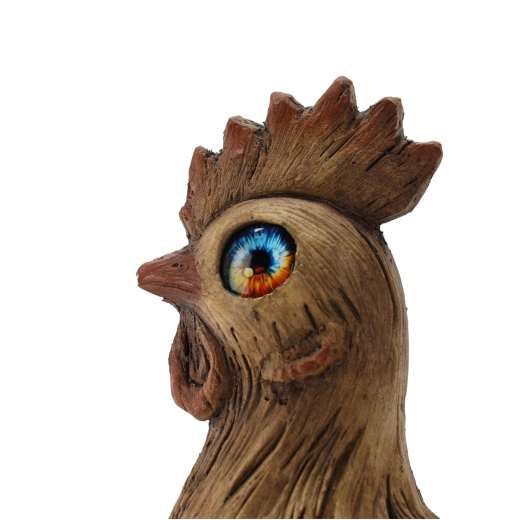 Solcelledrevne, varmhvide LED-øjne