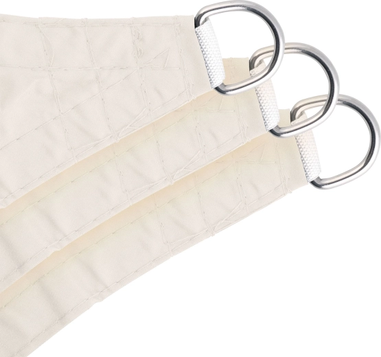 Forstærkede hjørner og metalringe for sikker montering