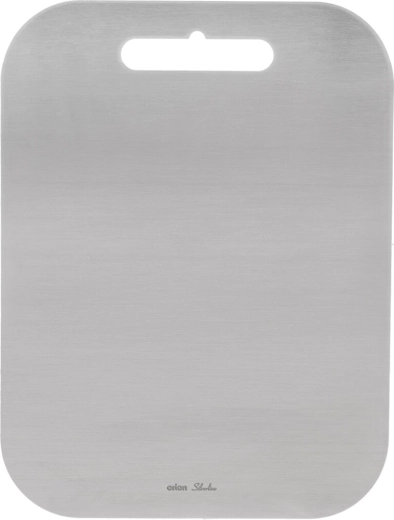 Skærebræt i rustfrit stål Silverline 34 × 26,1 cm