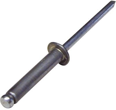 Blindnitte 4,8 × 10 mm stål/stål (50 stk)