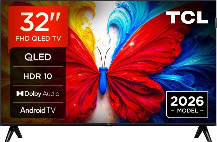 TCL 32" QLED TV 32S5L – 1 stk.