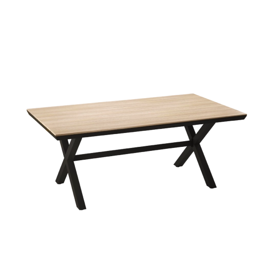 Robust polywood-bordplade med trælook