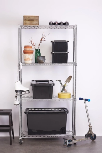 Orden på hylden og på hjul