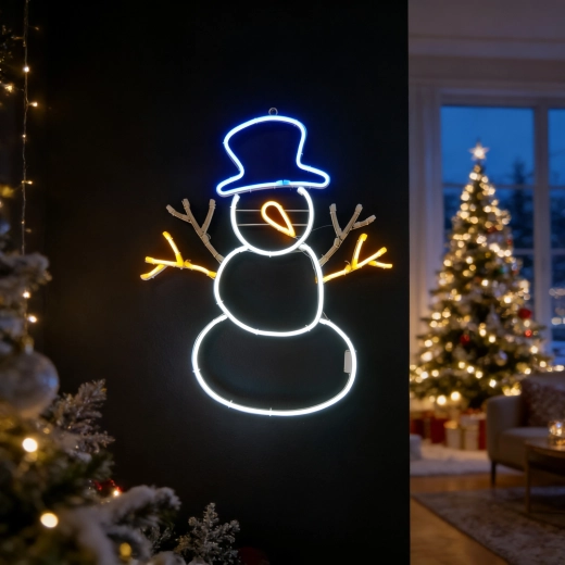 Markant flerfarvet LED-neon