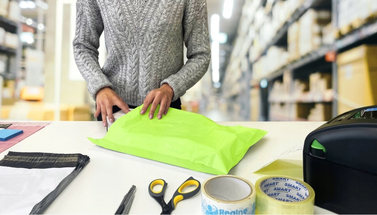 Effektiv pakning i webshoppen