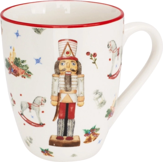 Festligt design med nøddeknækkermotiv