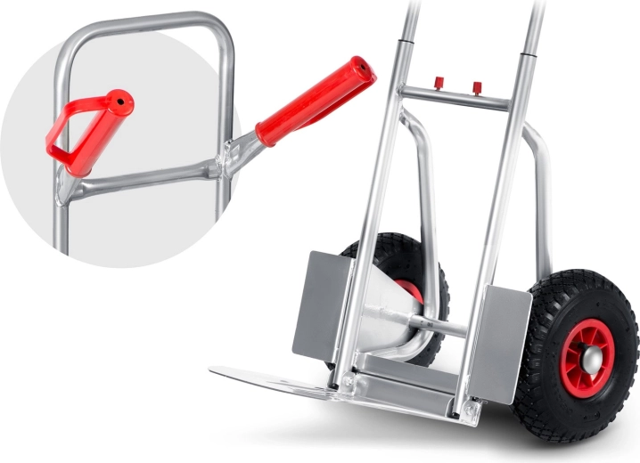 Robust galvaniseret ramme og sikkert greb