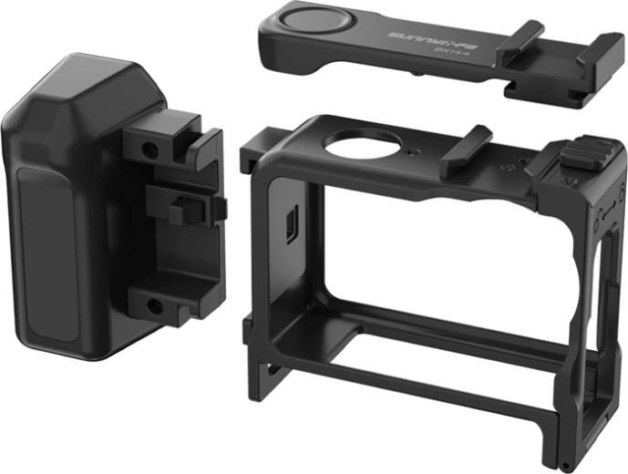 Sunnylife 2-i-1 beskyttelsesramme og håndholder til Osmo Action 6