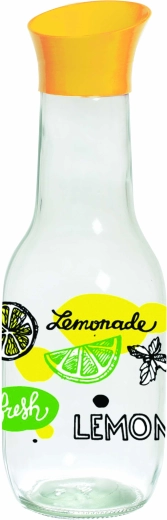 Toro glaskaraffel med låg citron 1 l