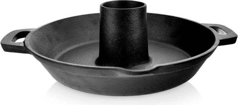 Jernpande med stativ til kylling LITINA 28 cm