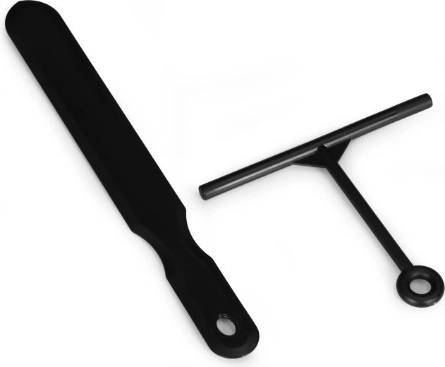 Stor plade 30 cm og tilbehør