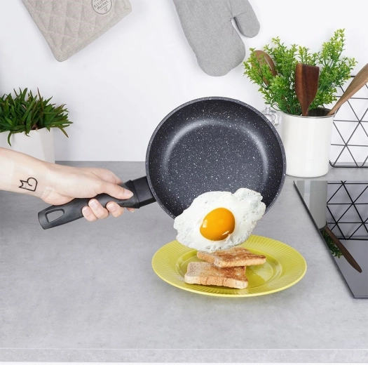 Non-stick granitoverflade til sundere madlavning