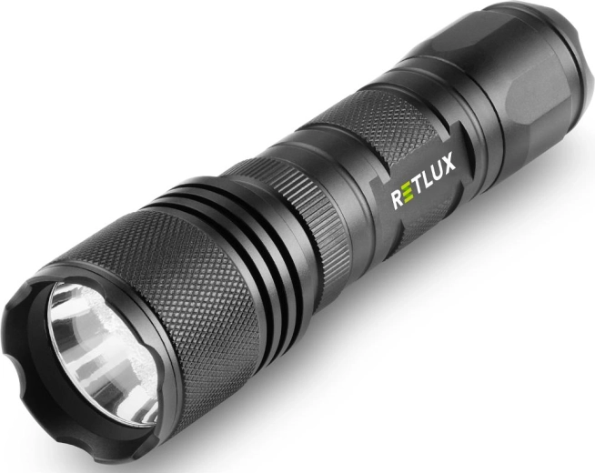 Retlux LED-lommelygte i aluminium, 5 W