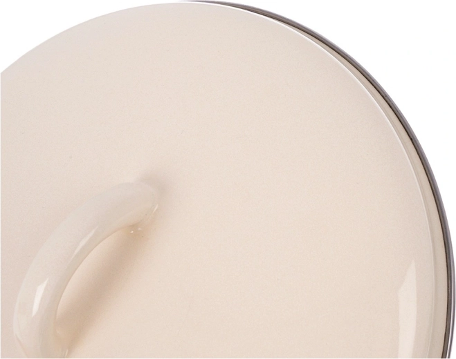 Holdbart emaljeret stål med metalrand