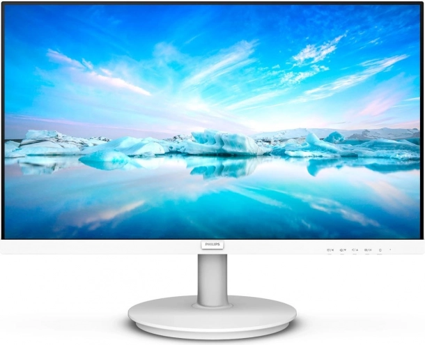 Hvid 27" IPS-skærm PHILIPS med HDMI og højttalere