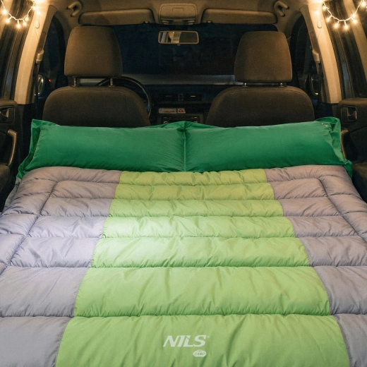 Praktisk soveplads til to