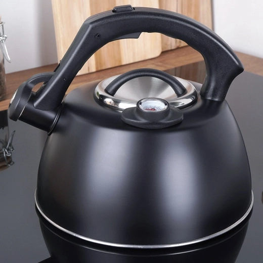 Indbygget termometer til præcis opgydning