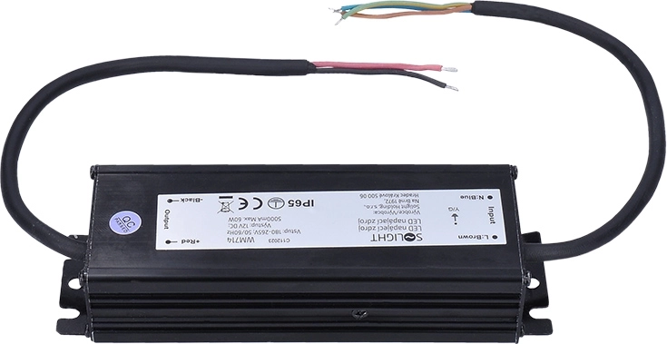 60 W effekt til 12 V LED-belysning