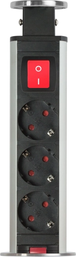 Afbryder og robust metalkonstruktion