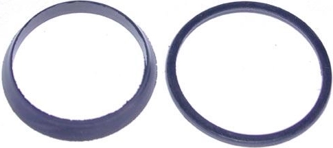 Kegleformede pakninger til sifonafgreninger (2 stk)