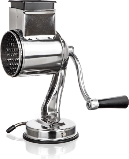 Rustfri kværn til rasp, nødder og ost med sugekop CULINARIA