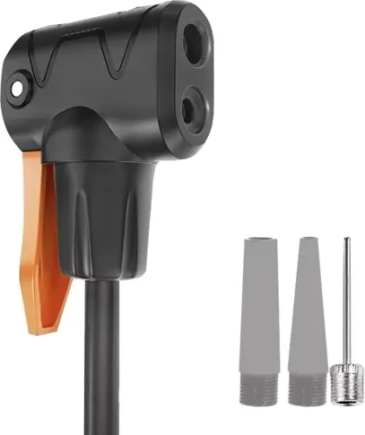 Universelt pumpehoved + 3 adaptere i pakken