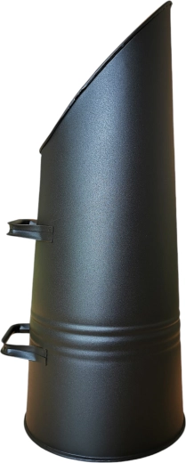 Let påfyldning takket være den skrå åbning