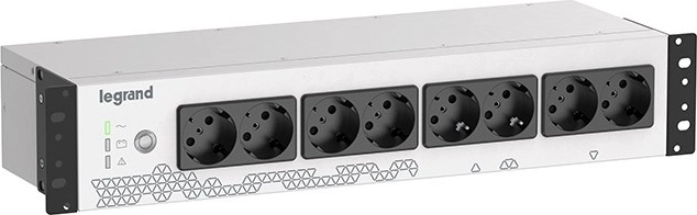 Nødstrømsforsyning UPS Keor PDU 800 VA/480 W, 8× IEC, til 19″ rack