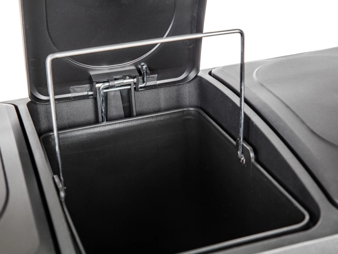 Let tømning takket være aftagelige spande