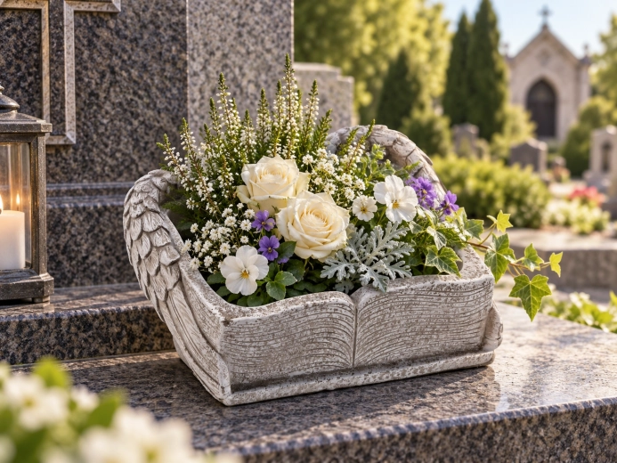 Englevinger med detaljeret udformning
