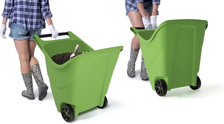 Stor volumen 85 l til effektiv oprydning