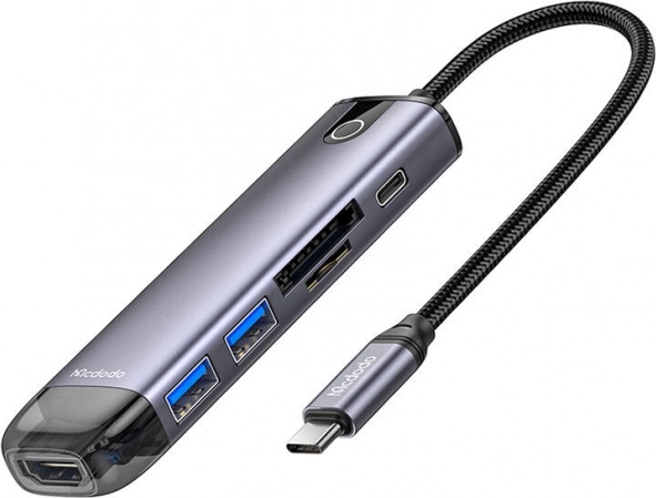 Mcdodo HU-7420 6-i-1 USB-C Hub