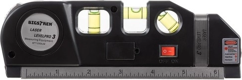 3 libeller inkl. 45° og batteridrift